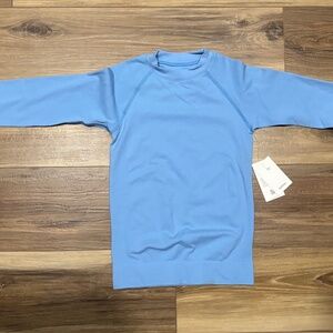 Blue Long Sleeve Women's Top